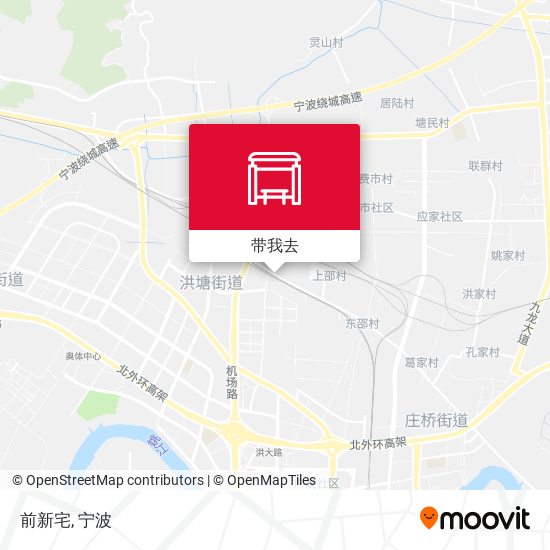 前新宅地图