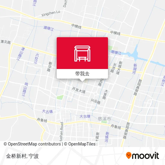 金桥新村地图