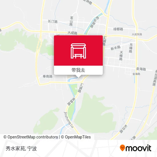 秀水家苑地图