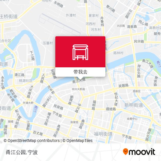 甬江公园地图