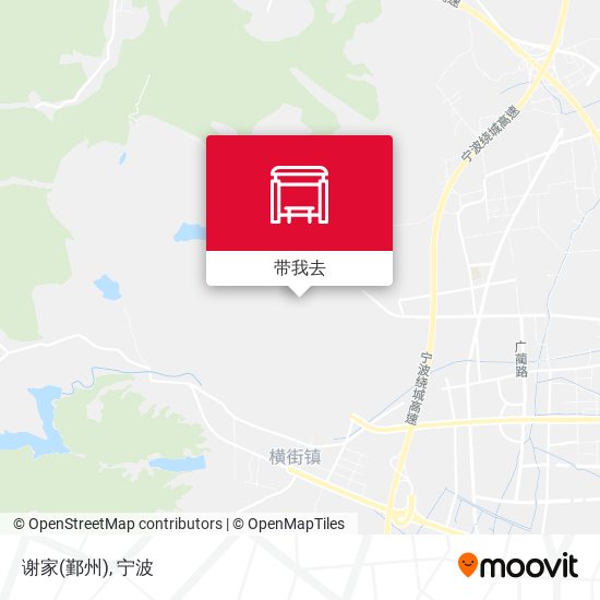 谢家(鄞州)地图
