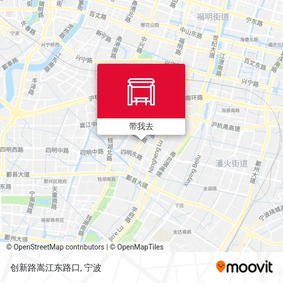 创新路嵩江东路口地图