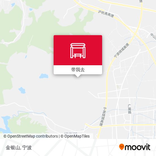 金银山地图