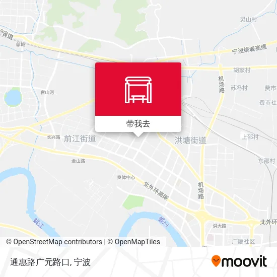 通惠路广元路口地图
