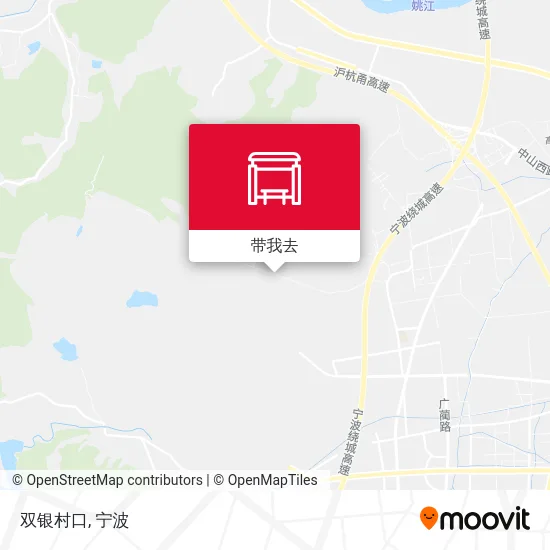 双银村口地图