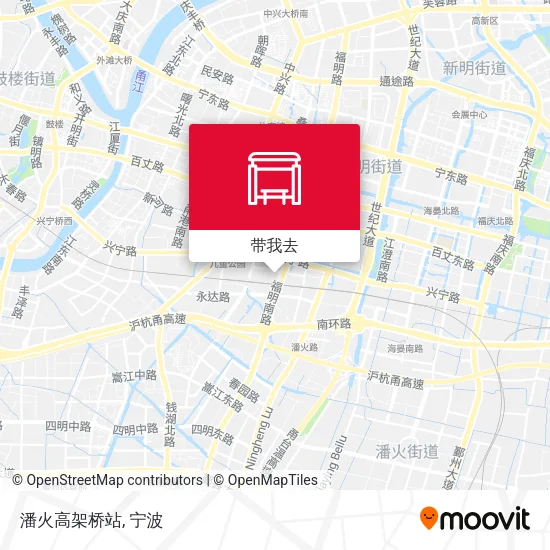 潘火高架桥站地图