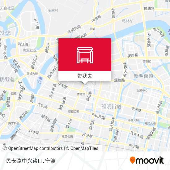 民安路中兴路口地图