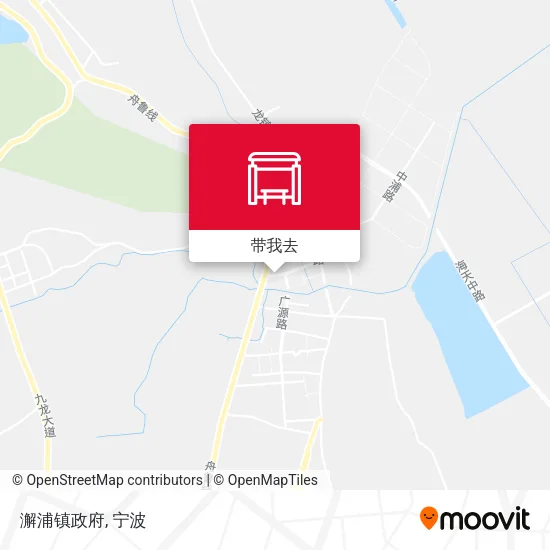 澥浦镇政府地图