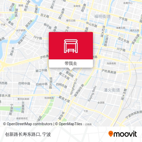 创新路长寿东路口地图