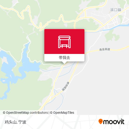 鸡头山地图
