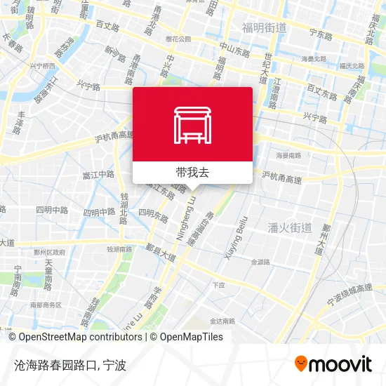 沧海路春园路口地图
