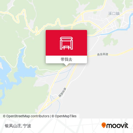银凤山庄地图