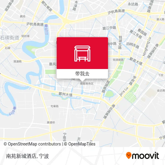 南苑新城酒店地图