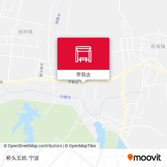 桥头五姓地图