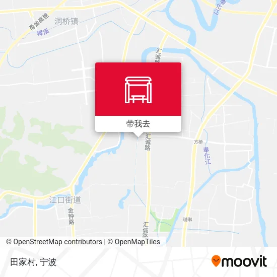 田家村地图