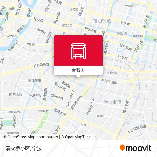 潘火桥小区地图