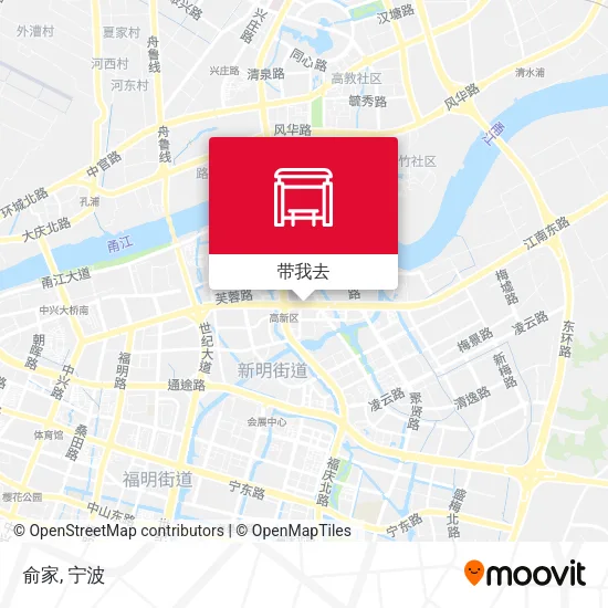 俞家地图