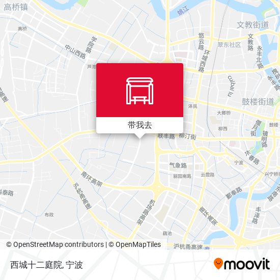 西城十二庭院地图