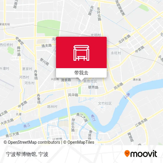 宁波帮博物馆地图