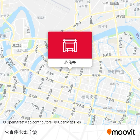 常青藤小城地图