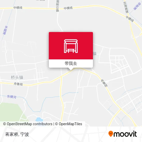 蒋家桥地图