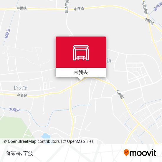 蒋家桥地图