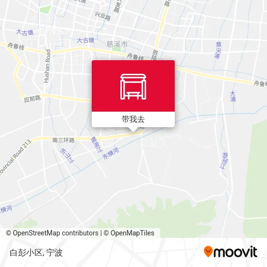 白彭小区地图