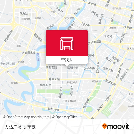 万达广场北地图