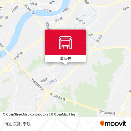 陈山东路地图