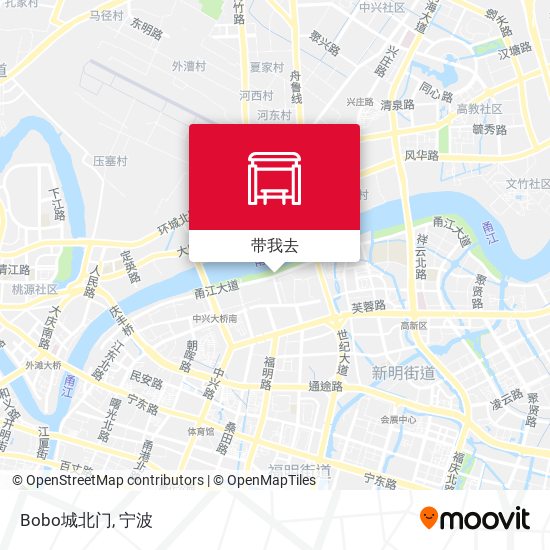 Bobo城北门地图
