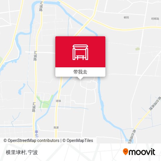 横里埭村地图