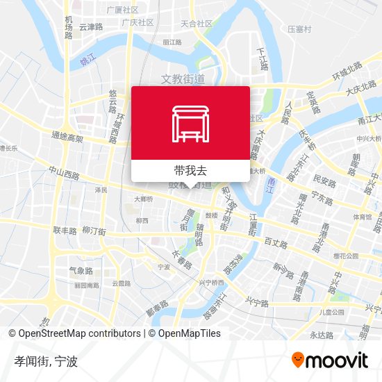 孝闻街地图