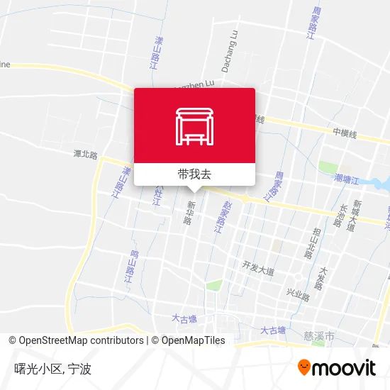 曙光小区地图