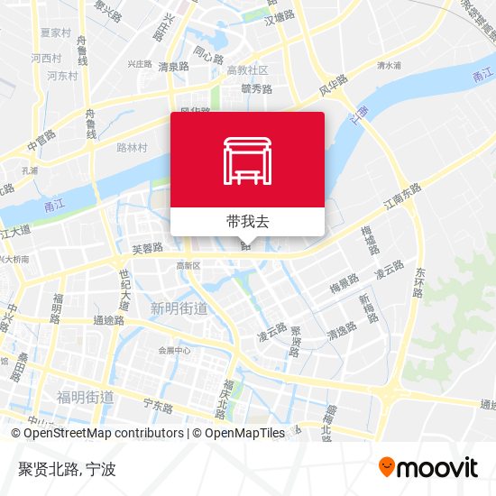 聚贤北路地图