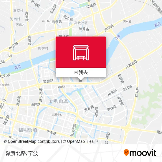 聚贤北路地图