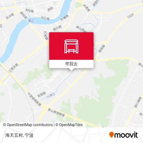 海天五村地图