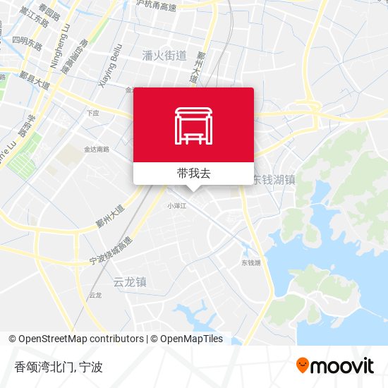 香颂湾北门地图