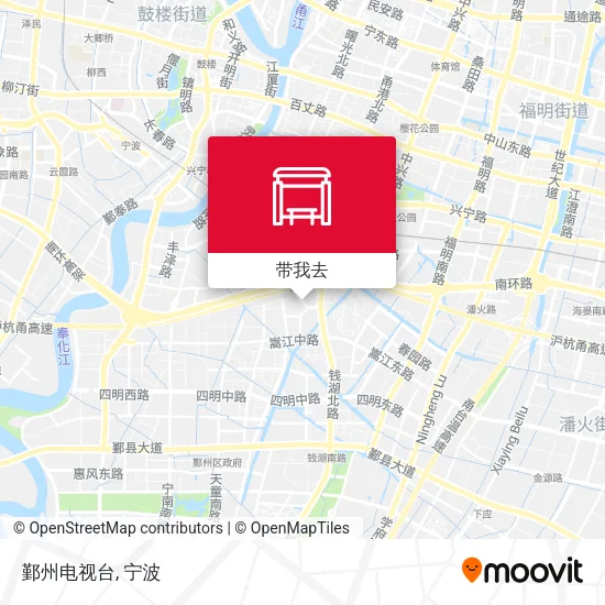 鄞州电视台地图