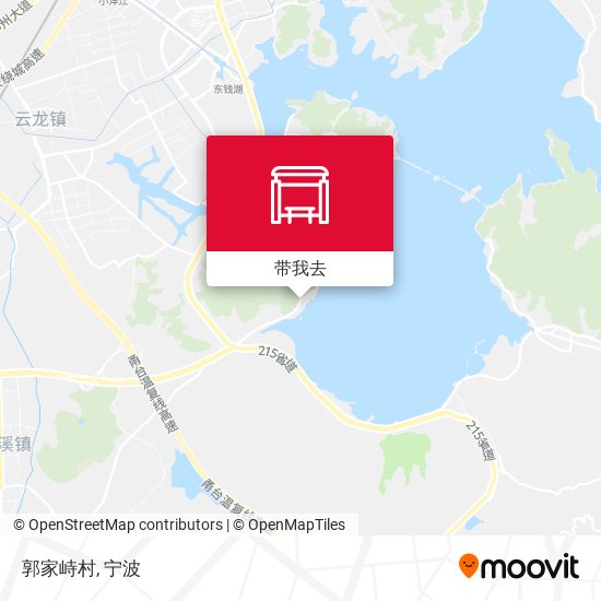 郭家峙村地图