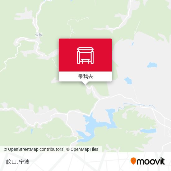 皎山地图