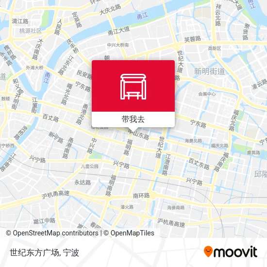 世纪东方广场地图