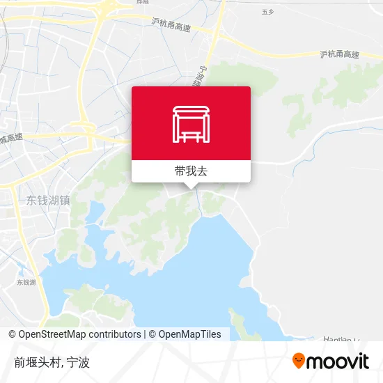 前堰头村地图