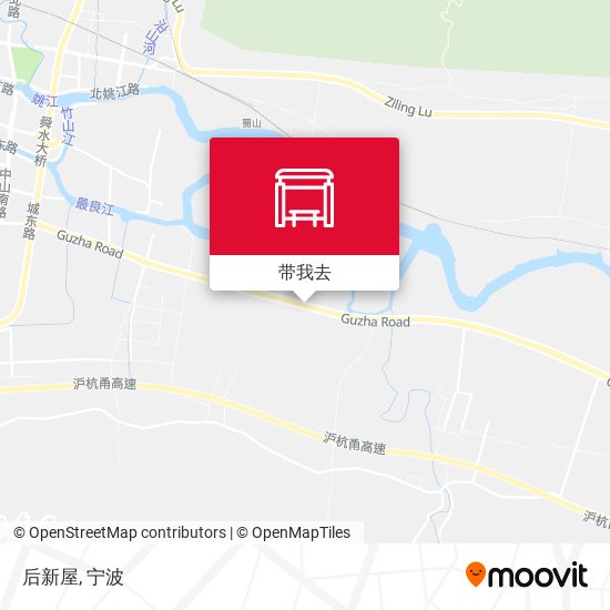 后新屋地图