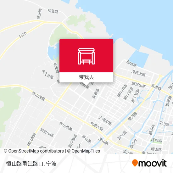 恒山路甬江路口地图