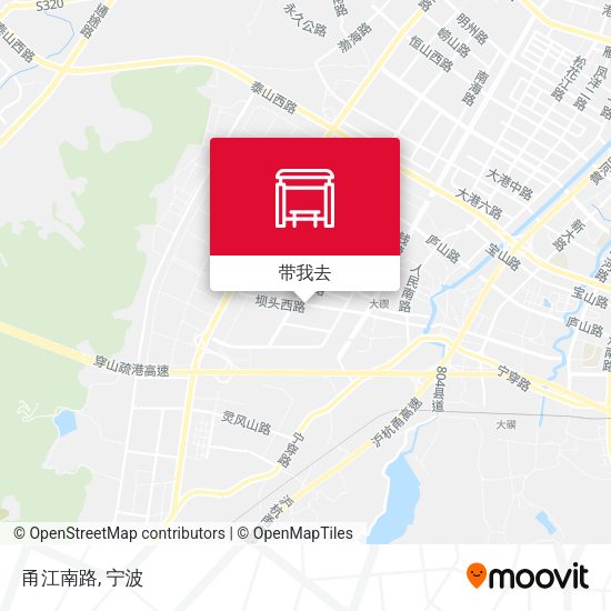 甬江南路地图