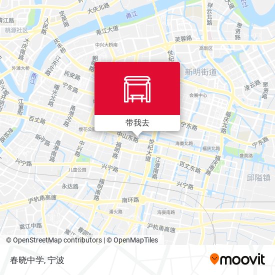 春晓中学地图