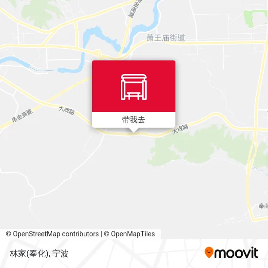 林家(奉化)地图
