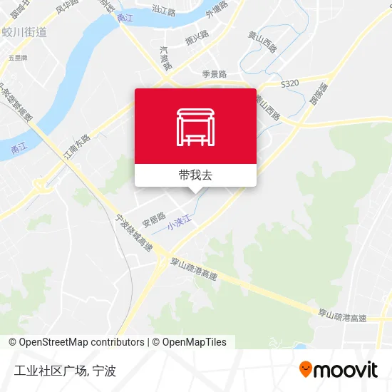 工业社区广场地图
