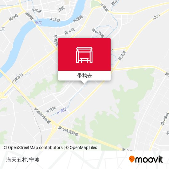 海天五村地图