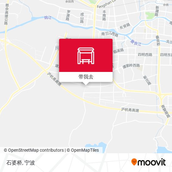石婆桥地图